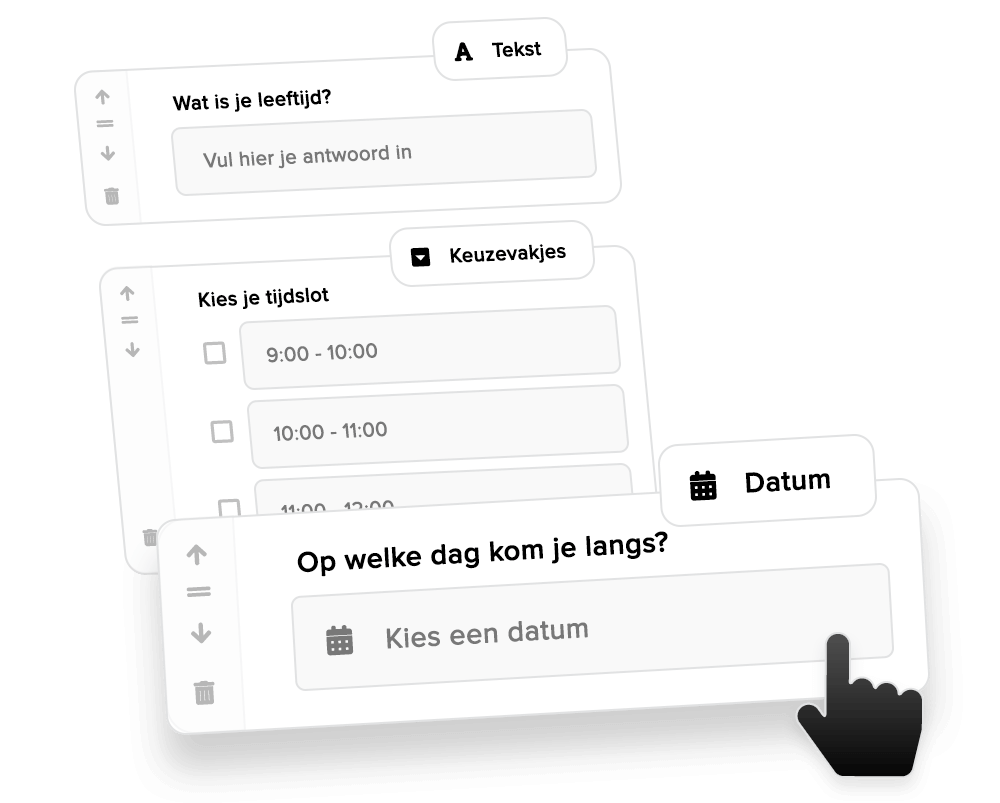 Vraag de informatie die jij graag ontvangt